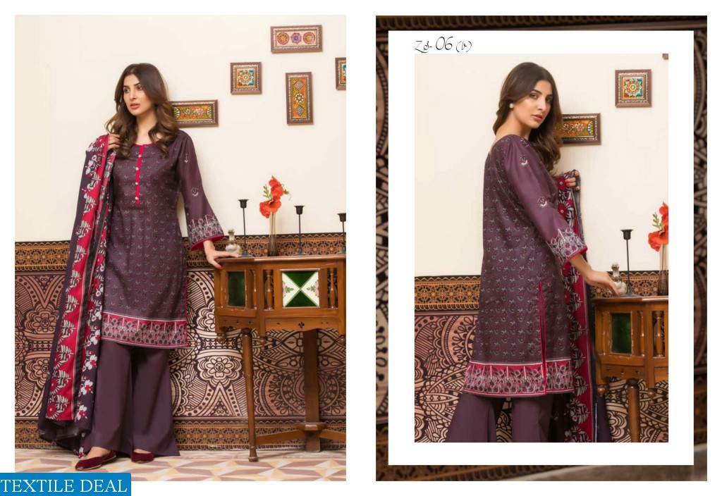 Zs kalyan printed lawn collection Wholesale pakistani dress material